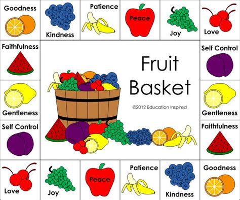 fruits of the spirit game.